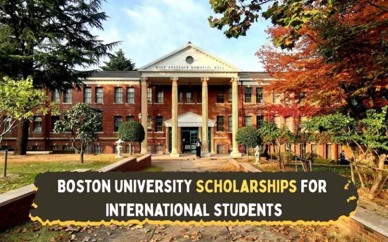 Boston University Scholarships For International Students